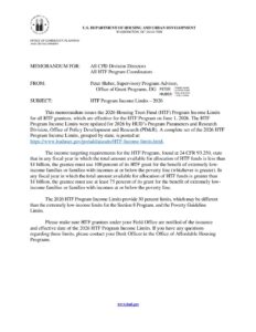 2026 HTF Income and Rent Limits with Memo