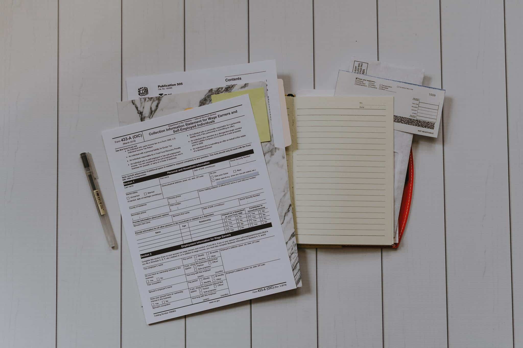 IRS self-employment income verification affidavit form for LIHTC compliance